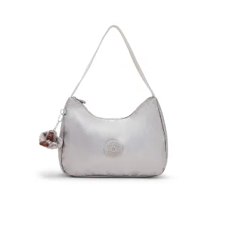 【KIPLING官方旗艦館】知性光澤銀灰造型大開口拉鍊手提肩背包-ESTEBAN 價格比較,價格查詢,歷史價格詳細信息