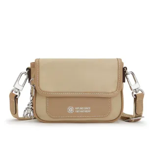 Kipling 淺卡其米色拼接手提側背包-ART MINI 歷史價格詳細信息