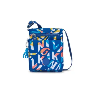 Kipling 品牌印象字母印花多層收納隨身斜背小包-NEW ELDORADO 歷史價格詳細信息