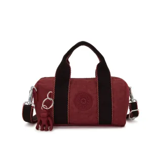 Kipling 勃根地鐵鏽紅實用多前袋側肩包-ALBENA 歷史價格詳細信息