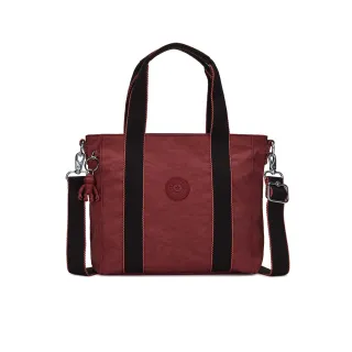 Kipling 勃根地鐵鏽紅實用多前袋側肩包-ALBENA 歷史價格詳細信息