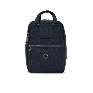 【KIPLING官方旗艦館】沉穩藍三角花紋機能手提後背包-SEOUL 歷史價格詳細信息