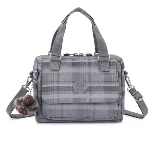 【KIPLING官方旗艦館】知性光澤銀灰造型大開口拉鍊手提肩背包-ESTEBAN 歷史價格詳細信息