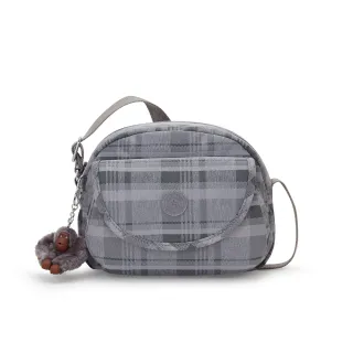 Kipling 輕灰蘇格蘭紋掀蓋前袋手機包-DALYA 歷史價格詳細信息