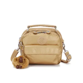 【KIPLING官方旗艦館】金屬古銅色拉鍊兩用側背後背包-PUCK 歷史價格詳細信息