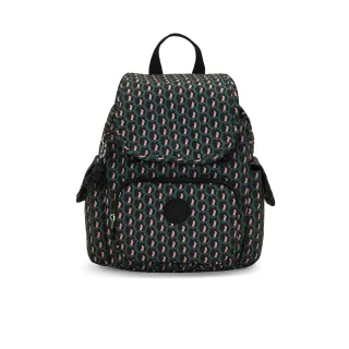 【KIPLING官方旗艦館】『猴子包』花束印花拉鍊掀蓋後背包-CITY PACK MINI 歷史價格詳細信息