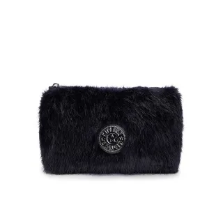 【KIPLING官方旗艦館】（網路獨家款）黑色毛絨單主袋手拿包-ANULI☆ 價格比較,價格查詢,歷史價格詳細信息