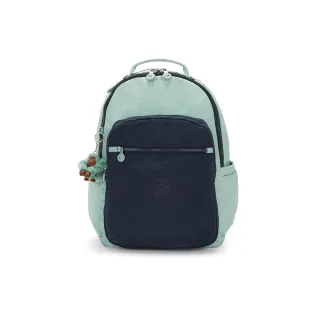 【KIPLING官方旗艦館】藍綠撞色拼接多夾層拉鍊收納包-GITROY 歷史價格詳細信息