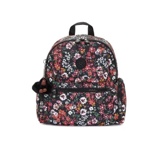 Kipling 午夜百花意象印花多袋小巧斜背包-RON 歷史價格詳細信息