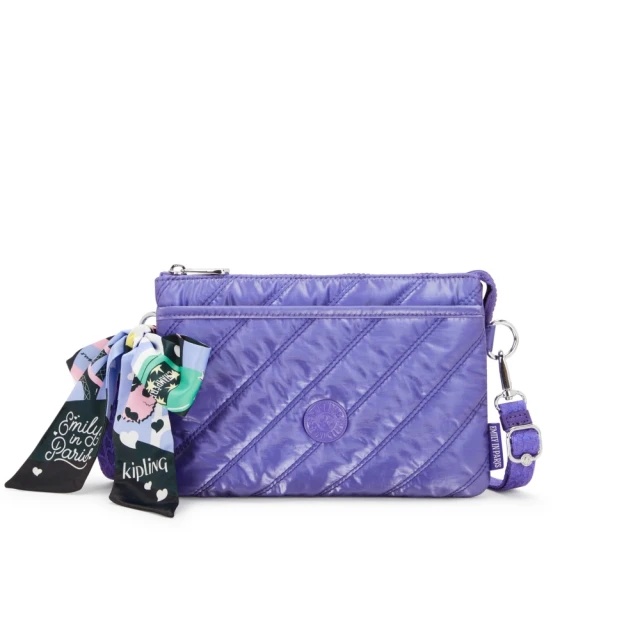 【KIPLING官方旗艦館】『千層包』玫瑰淡粉色單肩隨身斜背包-RIRI 歷史價格詳細信息