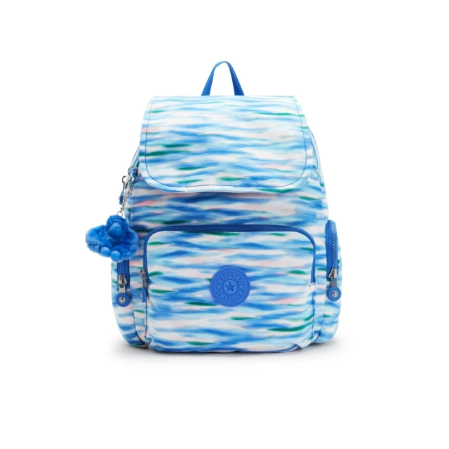 【KIPLING官方旗艦館】『猴子包』花束印花拉鍊掀蓋後背包-CITY PACK MINI 歷史價格詳細信息