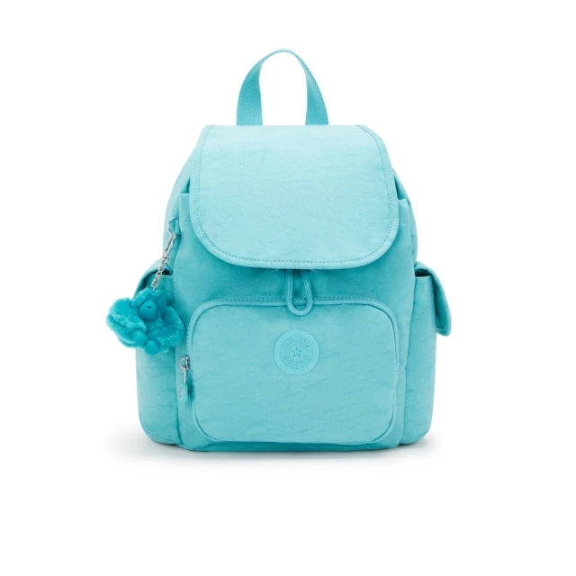 【KIPLING官方旗艦館】『猴子包』質感湖水綠拉鍊掀蓋後背包-CITY PACK MINI 價格比較,價格查詢,歷史價格詳細信息