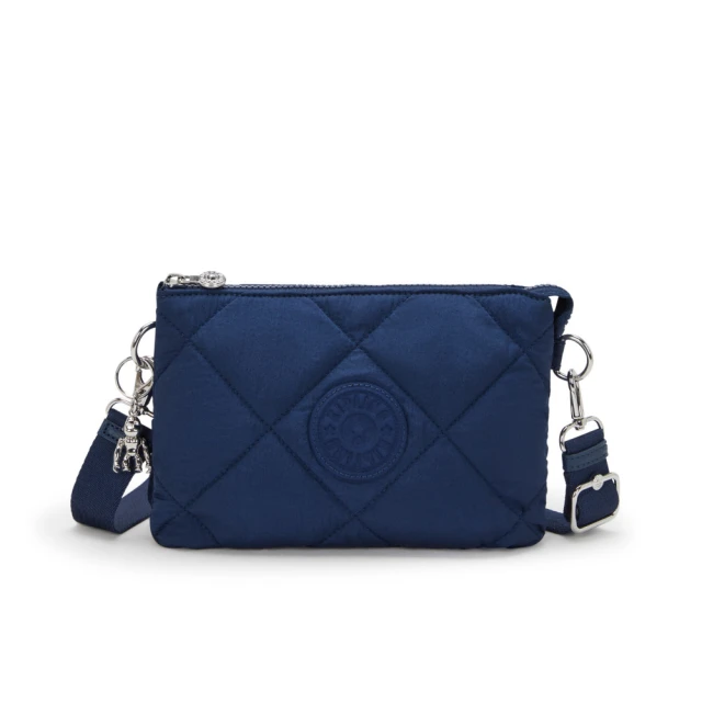 【KIPLING官方旗艦館】質感寶石藍多口袋拉鍊後背包-MATTA 歷史價格詳細信息