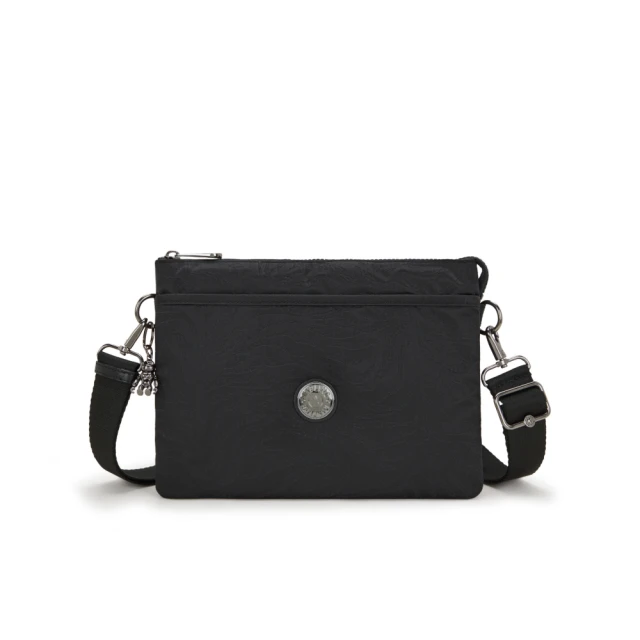 【KIPLING官方旗艦館】經典深黑提花上方拉鍊後背包-DELIA 歷史價格詳細信息