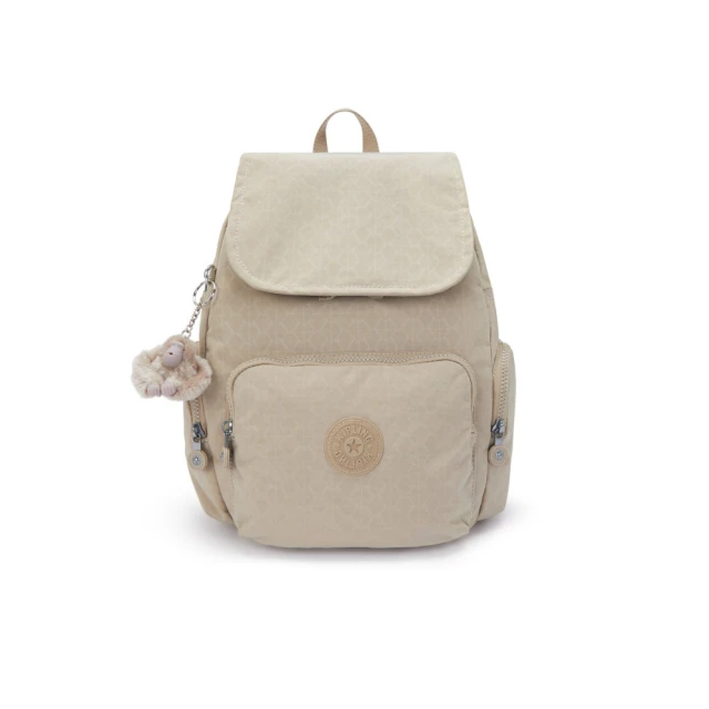 【KIPLING官方旗艦館】『猴子包』花束印花拉鍊掀蓋後背包-CITY PACK MINI 歷史價格詳細信息