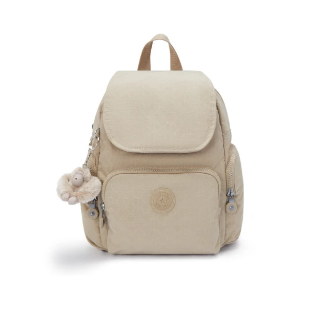 【KIPLING官方旗艦館】『猴子包』花束印花拉鍊掀蓋後背包-CITY PACK MINI 歷史價格詳細信息