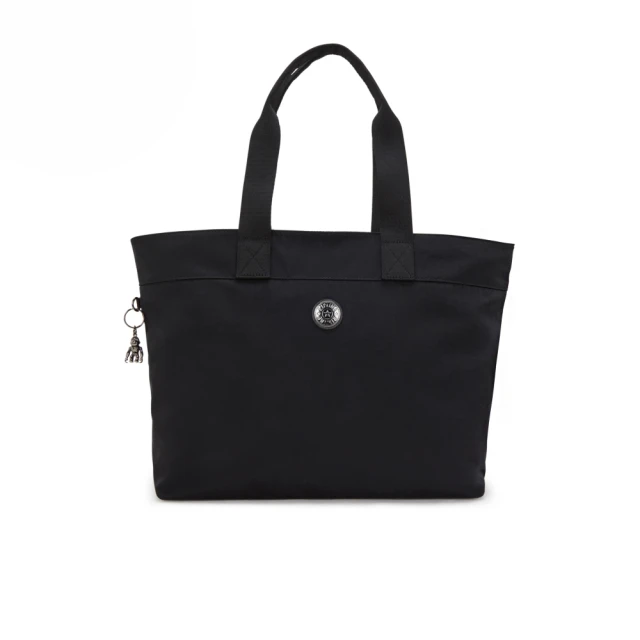 【KIPLING官方旗艦館】經典百搭黑手提肩背兩用包-POLLIE M 歷史價格詳細信息