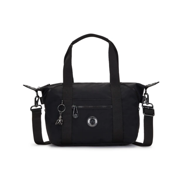 【KIPLING官方旗艦館】經典百搭黑手提肩背兩用包-POLLIE M 歷史價格詳細信息