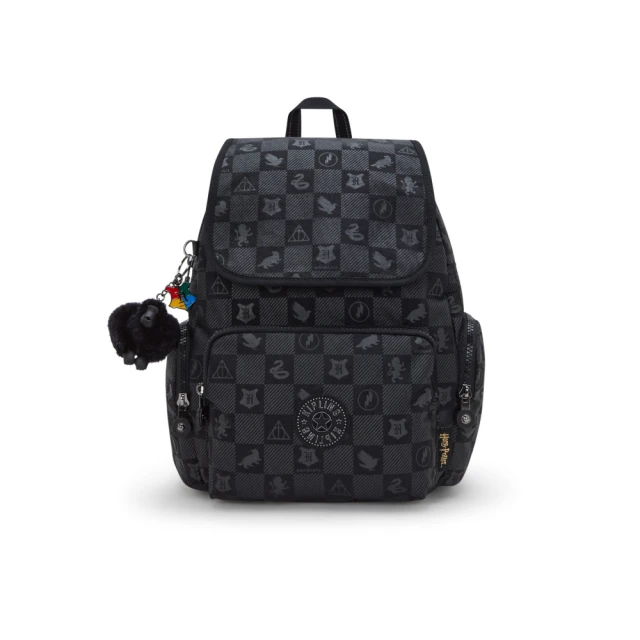 【KIPLING官方旗艦館】『猴子包』花束印花拉鍊掀蓋後背包-CITY PACK MINI 歷史價格詳細信息