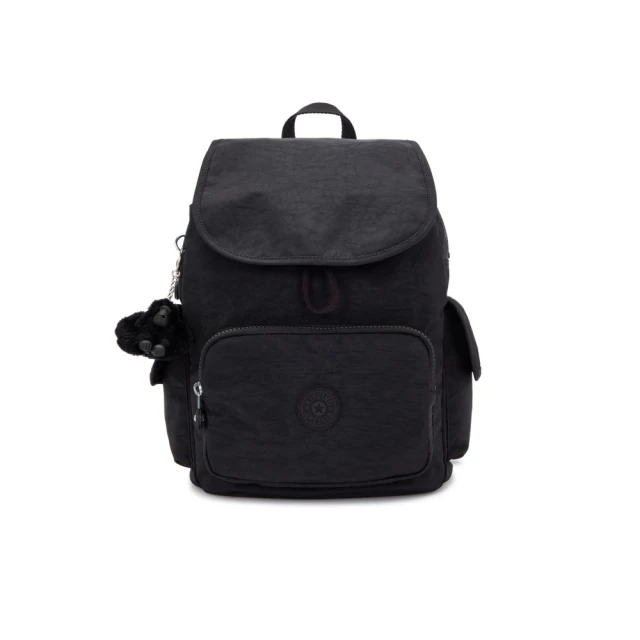 【KIPLING官方旗艦館】曜岩黑品牌經典圓標拉鍊掀蓋後背包-CITY PACK S 價格比較,價格查詢,歷史價格詳細信息