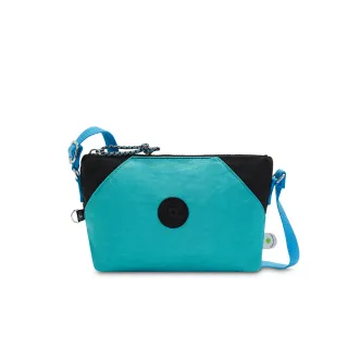 【KIPLING官方旗艦館】藍綠撞色拼接多夾層拉鍊收納包-GITROY 歷史價格詳細信息