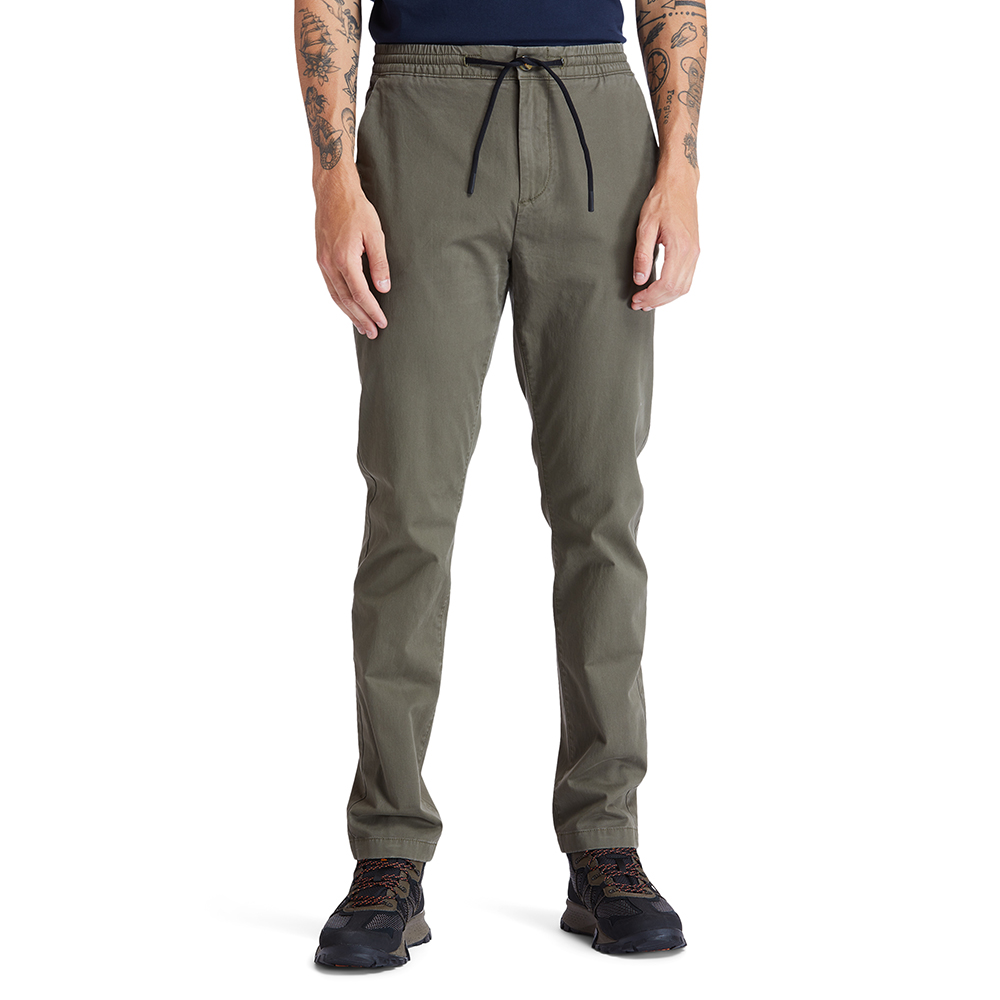 Timberland 男款軍綠色中筒休閒靴|A5YGY901 歷史價格詳細信息