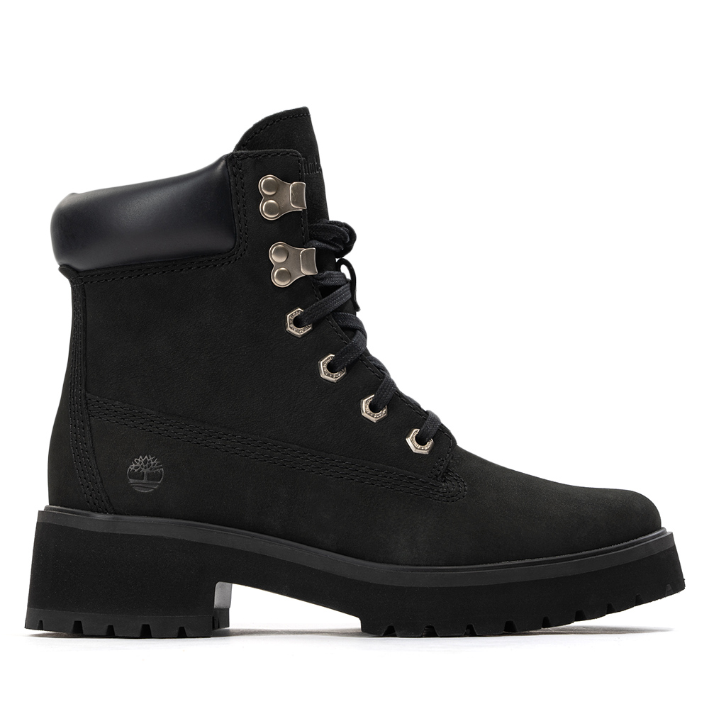 Timberland 男款黑色磨砂革緩震Sprint Trekker中筒休閒鞋|A5SB7015 歷史價格詳細信息