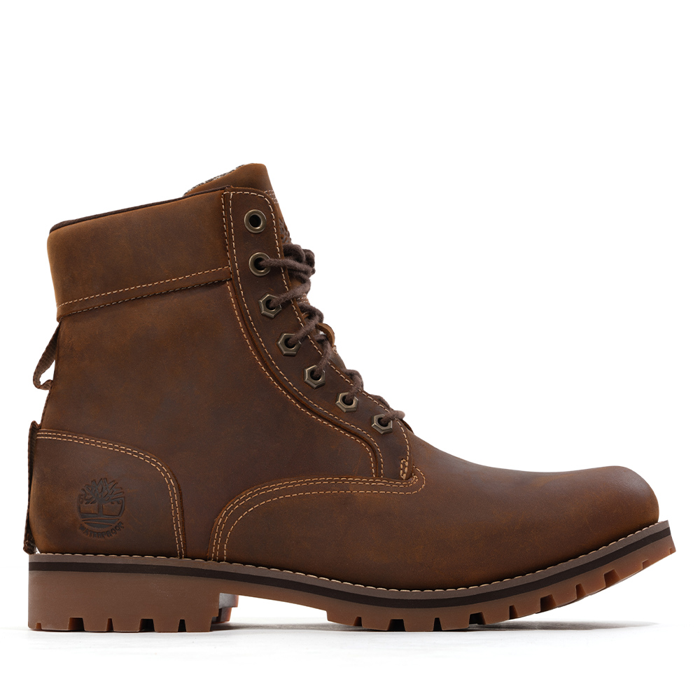 Timberland 女款銹褐色網眼拼接防水Lincoln Peak健行鞋|A5VKR643 歷史價格詳細信息