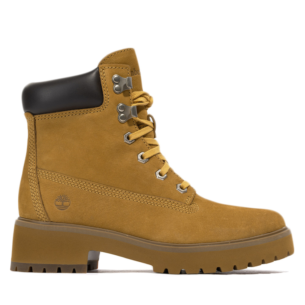 Timberland 女款小麥色Linden Woods磨砂革6吋防水靴|A161G231 歷史價格詳細信息