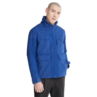 Timberland 男款藍黑拼接輕量保暖防潑水立領外套|A5Z89CZ9 歷史價格詳細信息