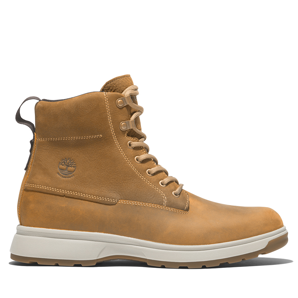 Timberland 男款小麥色防水皮革Lincoln Peak中筒健行靴|A41BU231 歷史價格詳細信息