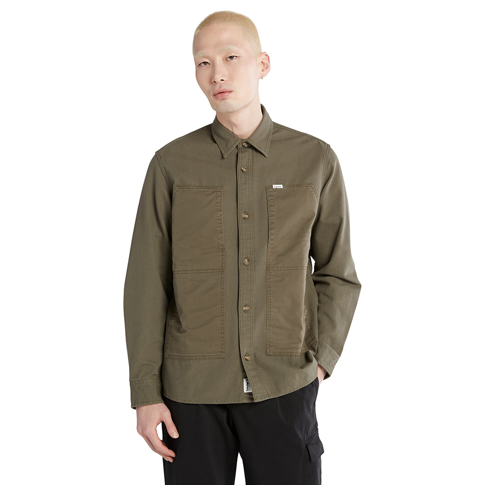 Timberland 男款軍綠色中筒休閒靴|A5YGY901 歷史價格詳細信息