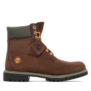 Timberland 男款深棕色磨砂革Timberland Premium防水6吋靴|A2CX8931 歷史價格詳細信息