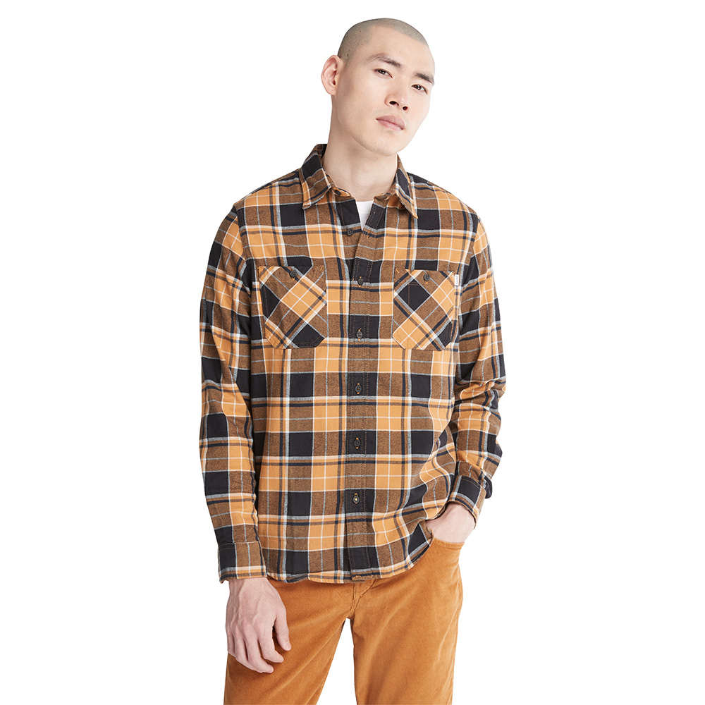 【Timberland】女款小麥色格紋長褲(A6RZWP47) 歷史價格詳細信息