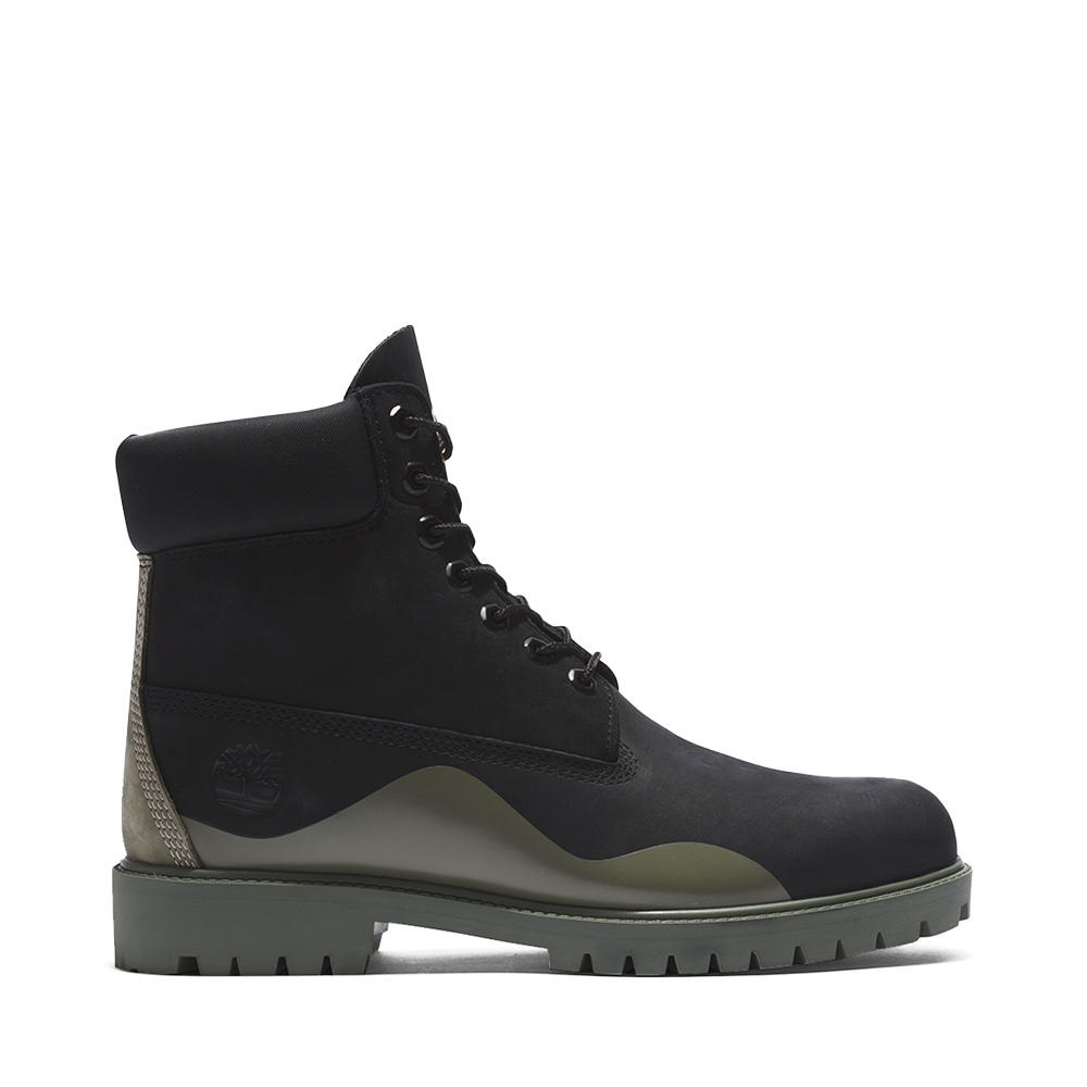 Timberland 男款黑色磨砂革防水休閒鞋|A2DSN001 歷史價格詳細信息