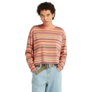 Timberland 女款粉青撞色磨砂革Santa Monica Sunrise後綁帶涼鞋|A41QX662 歷史價格詳細信息