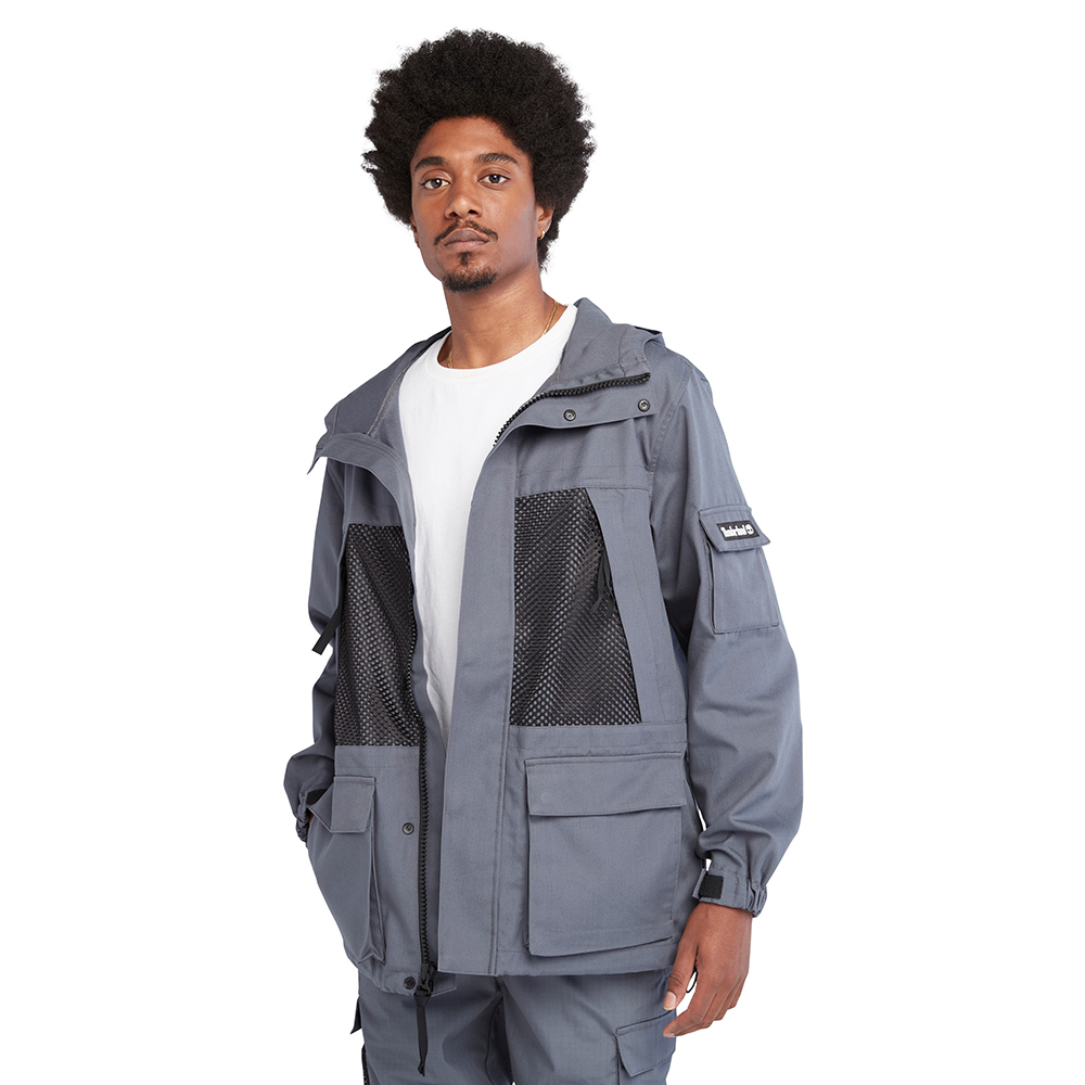 Timberland 男款岩灰色有機棉MILLERS RIVER短袖POLO衫|A62T5033 歷史價格詳細信息