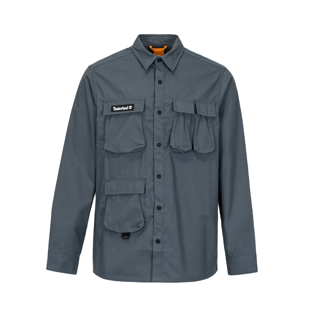 Timberland 男款岩灰色有機棉MILLERS RIVER短袖POLO衫|A62T5033 歷史價格詳細信息