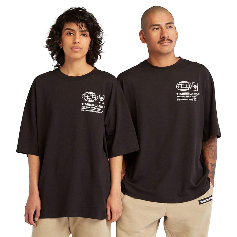 Timberland 中性黑色再生聚酯纖維New Heritage側背小包|A5WBS001 歷史價格詳細信息