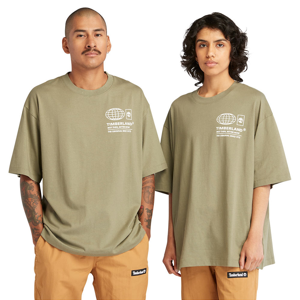 Timberland 中性月桂橡樹色有機棉LOGO運動長褲|A66GWDH5 歷史價格詳細信息