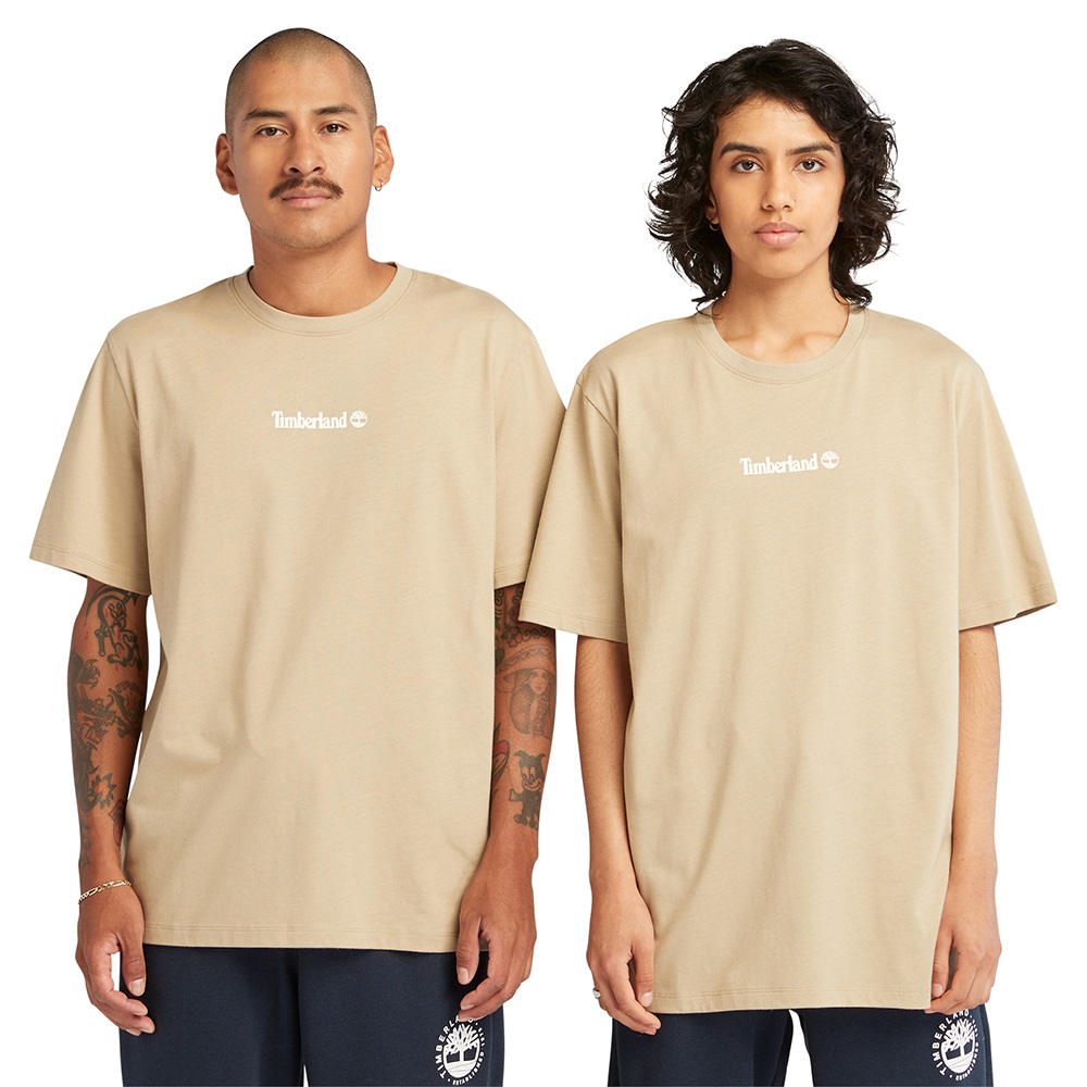 Timberland 中性卡其色短袖印花T恤|A5UZ3269 歷史價格詳細信息