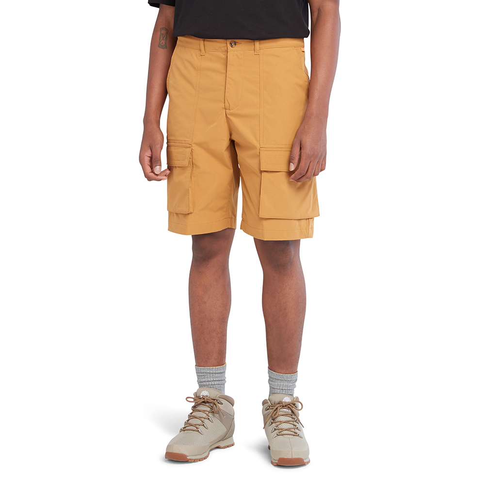 Timberland 男款小麥色水洗短袖口袋POLO衫|A6QQ1P47 歷史價格詳細信息
