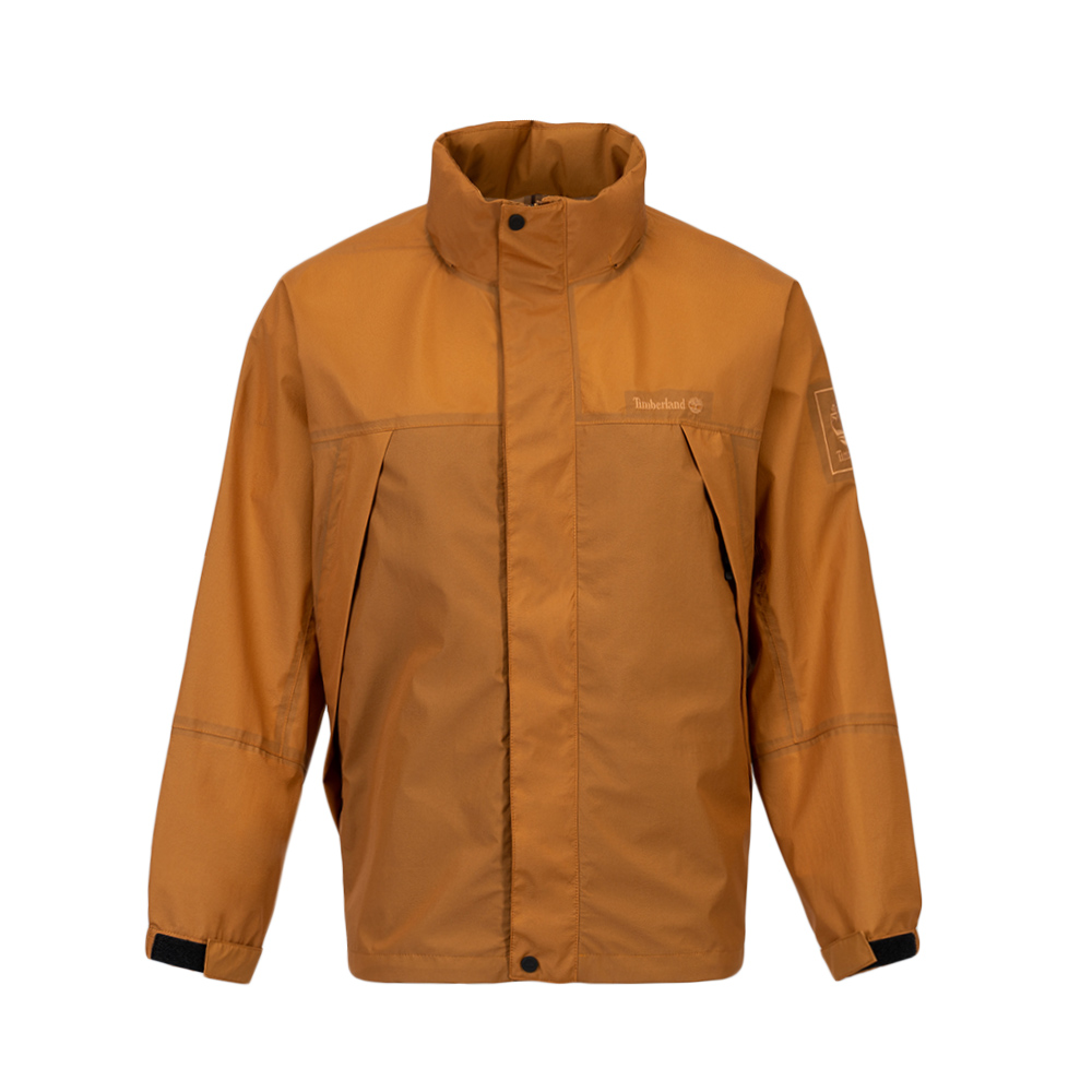 Timberland 男款小麥色防水再生尼龍連帽外套|A2CEFP56 歷史價格詳細信息
