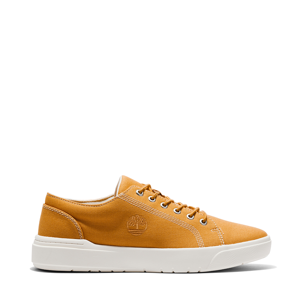 Timberland 男款小麥色黃靴刺繡有機棉圓領大學T|A2DB6932 歷史價格詳細信息