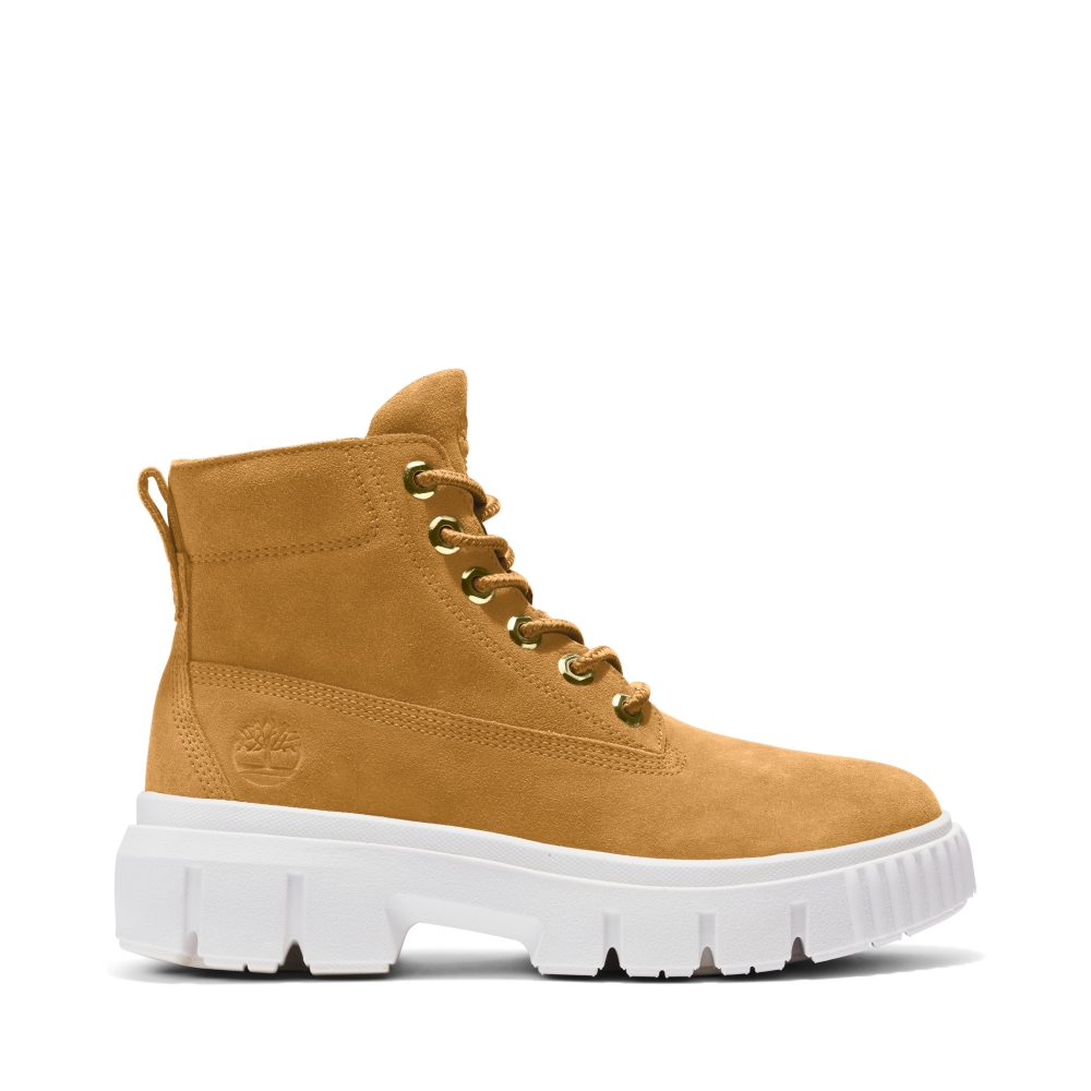 Timberland 女款小麥色Linden Woods磨砂革6吋防水靴|A161G231 歷史價格詳細信息