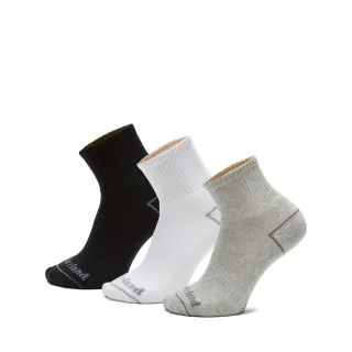 TIMBERLAND 三入組比狄福德羅紋針織半緩衝長襪 黑 A1F1M-001 歷史價格詳細信息