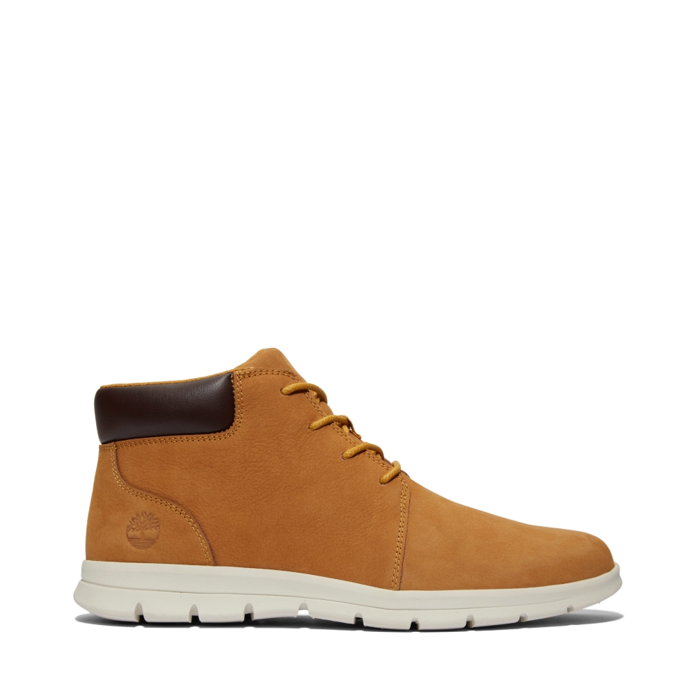 Timberland 中性款小麥色正面圖案短袖T恤|A5Z57P47 歷史價格詳細信息