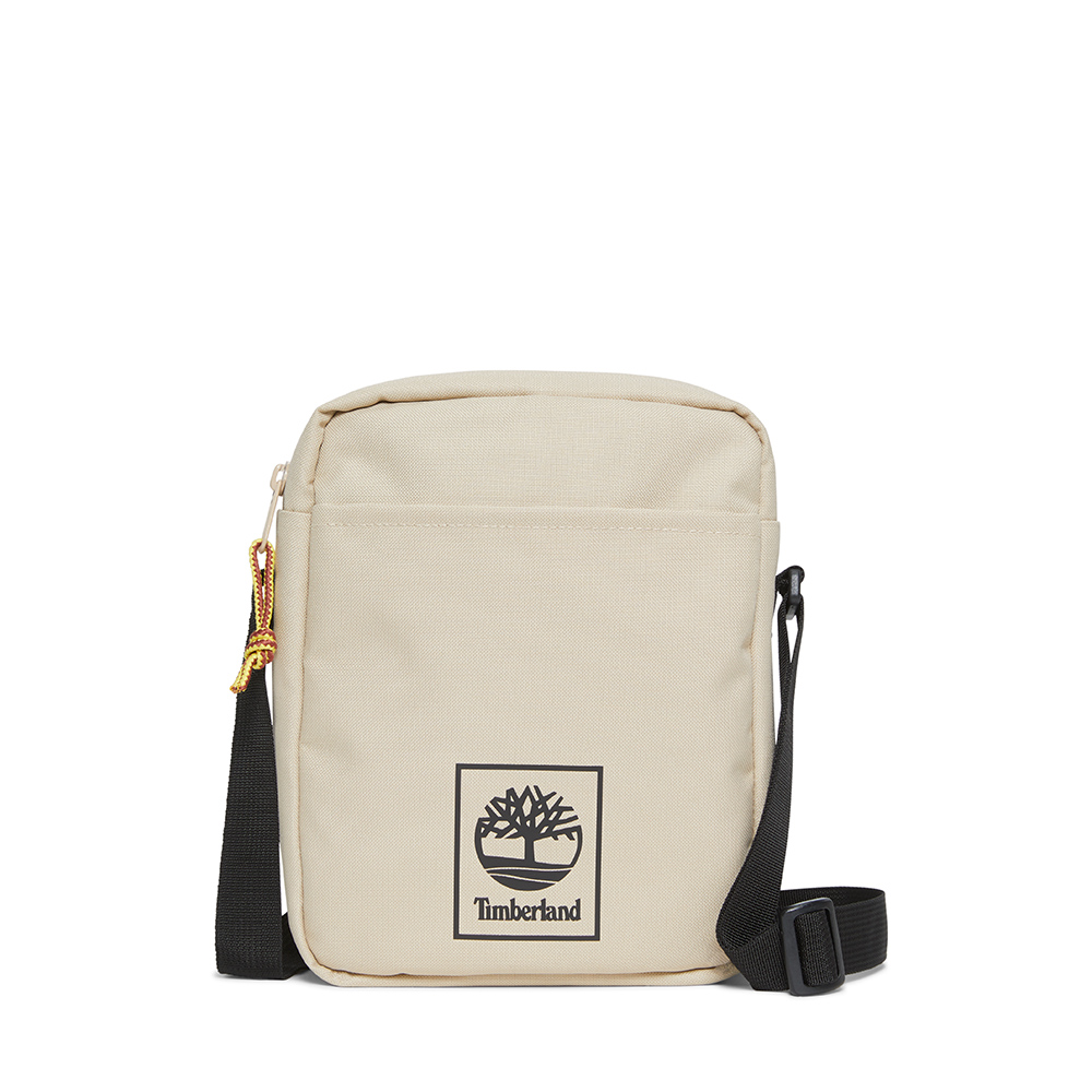 Timberland 中性淺泥土色樹型LOGO側背包|A2K1D269 歷史價格詳細信息