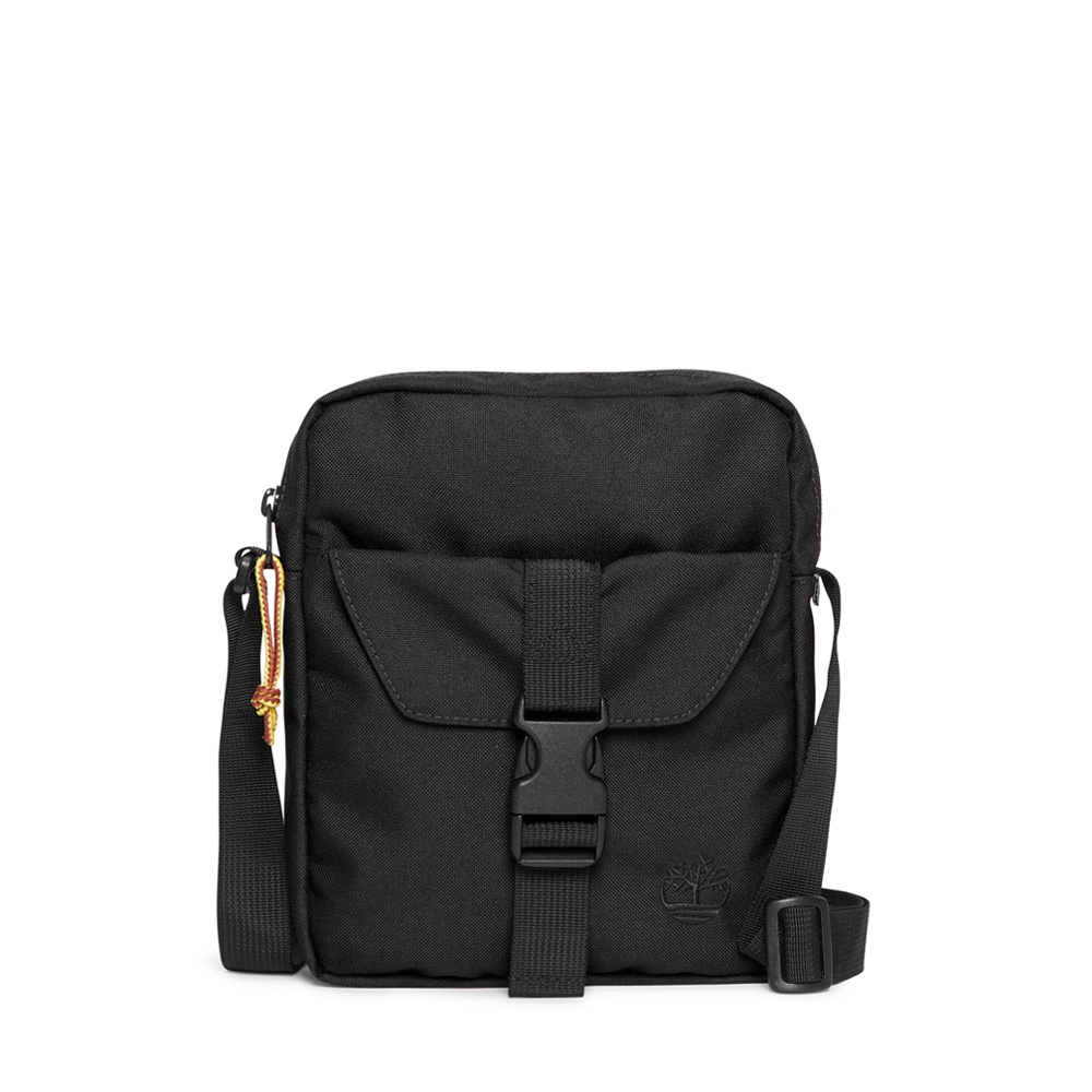 Timberland 中性黑色再生聚酯纖維New Heritage側背小包|A5WBS001 歷史價格詳細信息