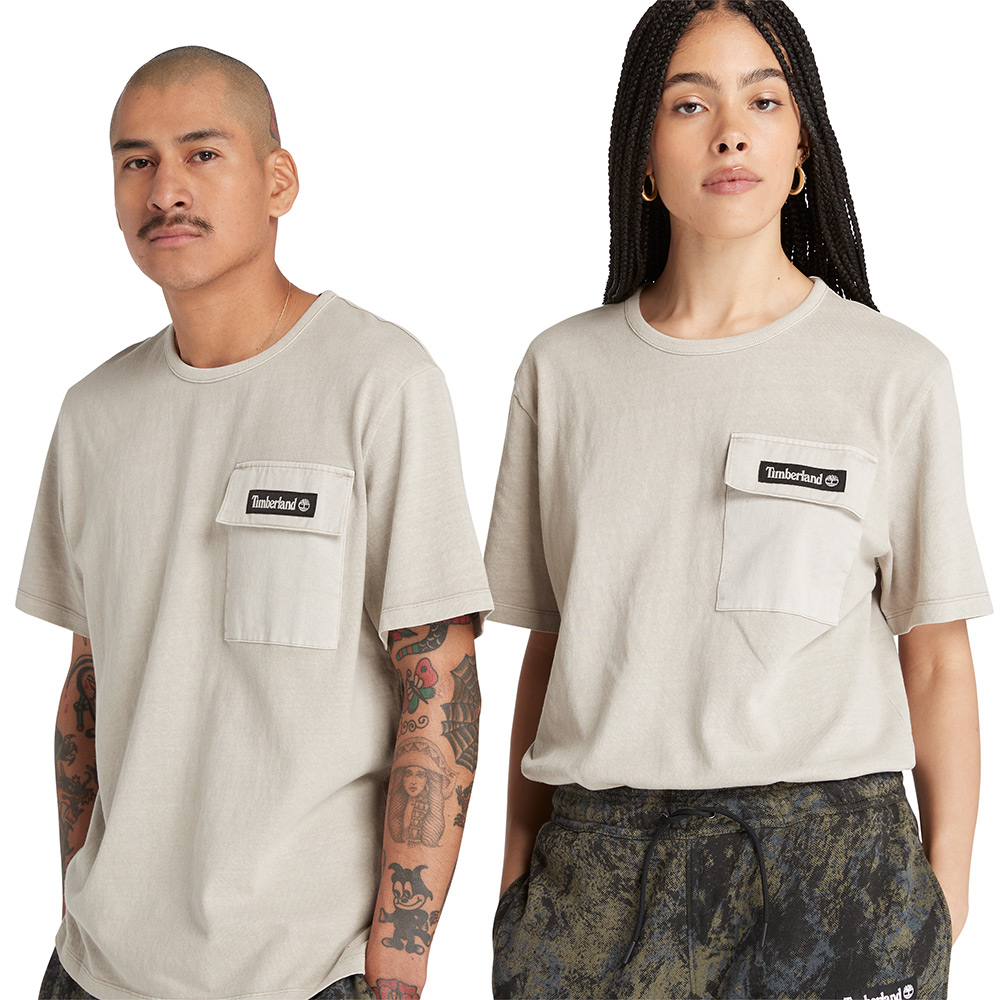 Timberland 中性化石灰Tencel X Refibra短袖T恤|A5U71CY2 歷史價格詳細信息